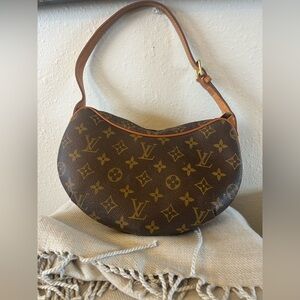 Authentic Louis Vuitton Croissant Shoulder Purse